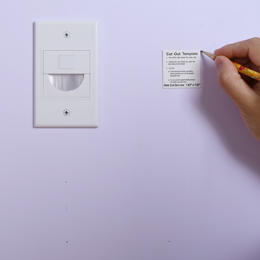 TV Cord Hider with Mounting Brackets Include Hole Saw Cable Management Kit 2pack