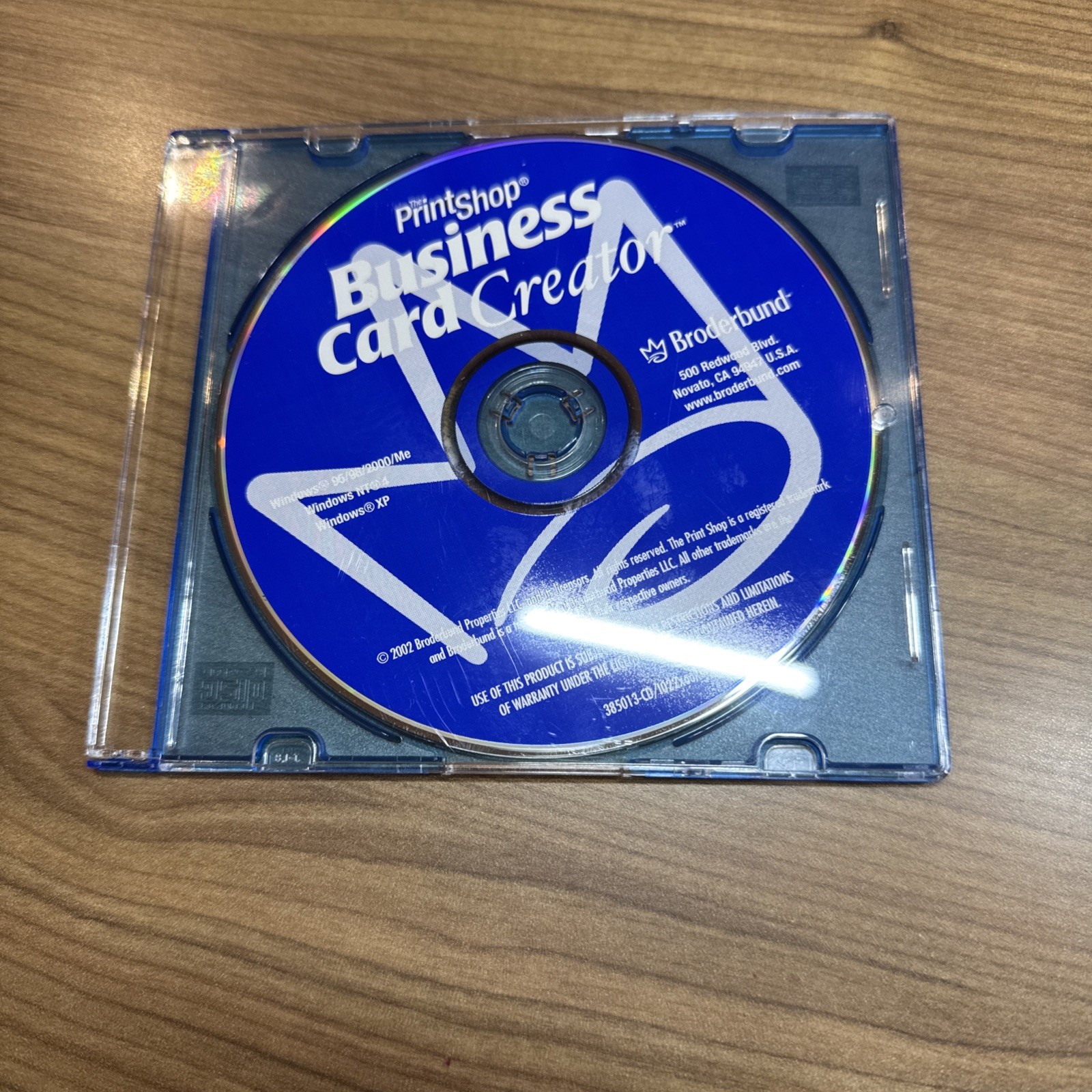 Print Shop Business Card Creator - Broderbund - CD  only