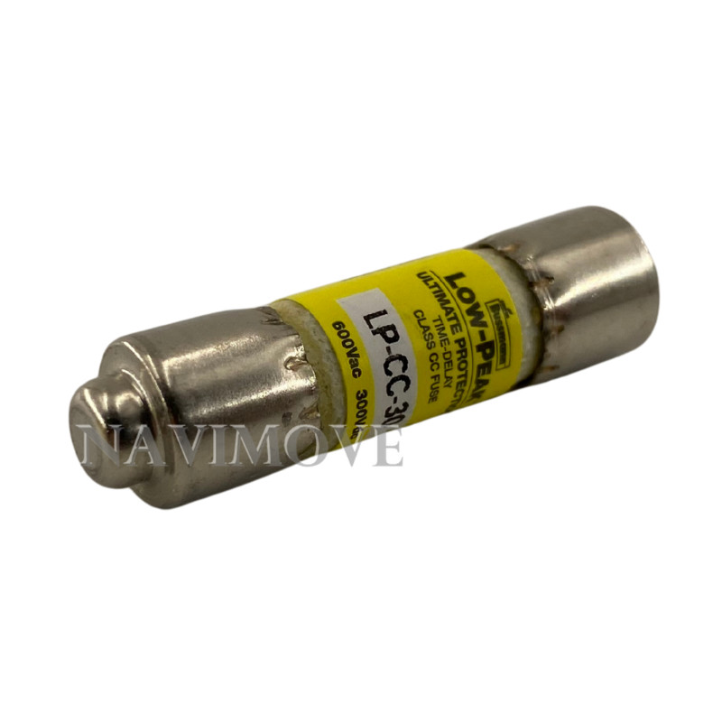 Lot of 10 New BUSSMANN LP-CC-30 LPCC30 30A 600V Low Peak Time-Delay Fuse USA