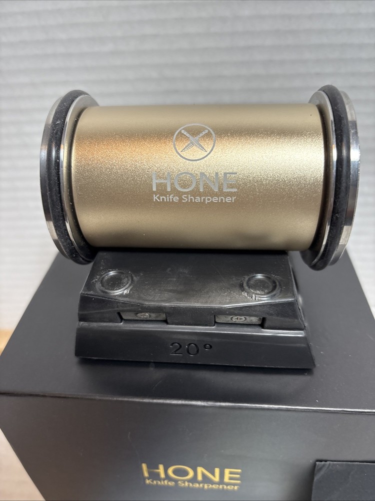HONÉ Knife Sharpener: Canadian Engineered Dual-Sided Diamond Blade Tool