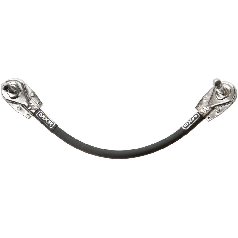 MXR DCP06 Instrument and Pedalboard Patch Cables, Right Angle, 6", 3-Pack