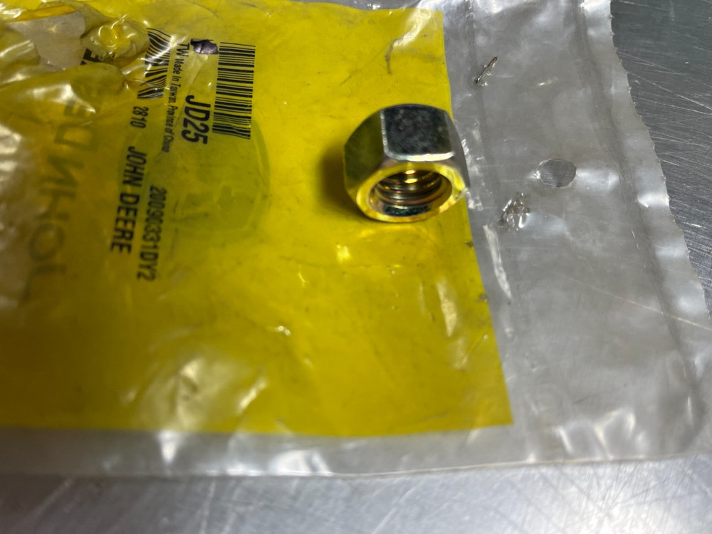 JD25 GENUINE OEM John Deere NUT