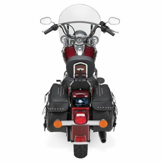 Black Motorcycle License Plate Frame - Metal
