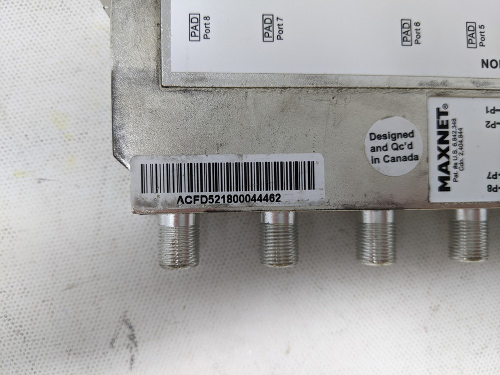 MAXNET MN8TCPF-E -20 dB Test Port Splitters/Combiner 8 port