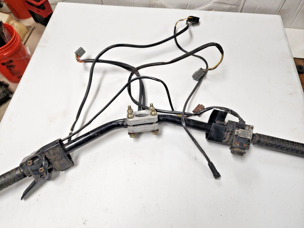 Ski-Doo MXZ MACH FORMULA Handlebars Throttle Heated Grips Headlight Kill Switch