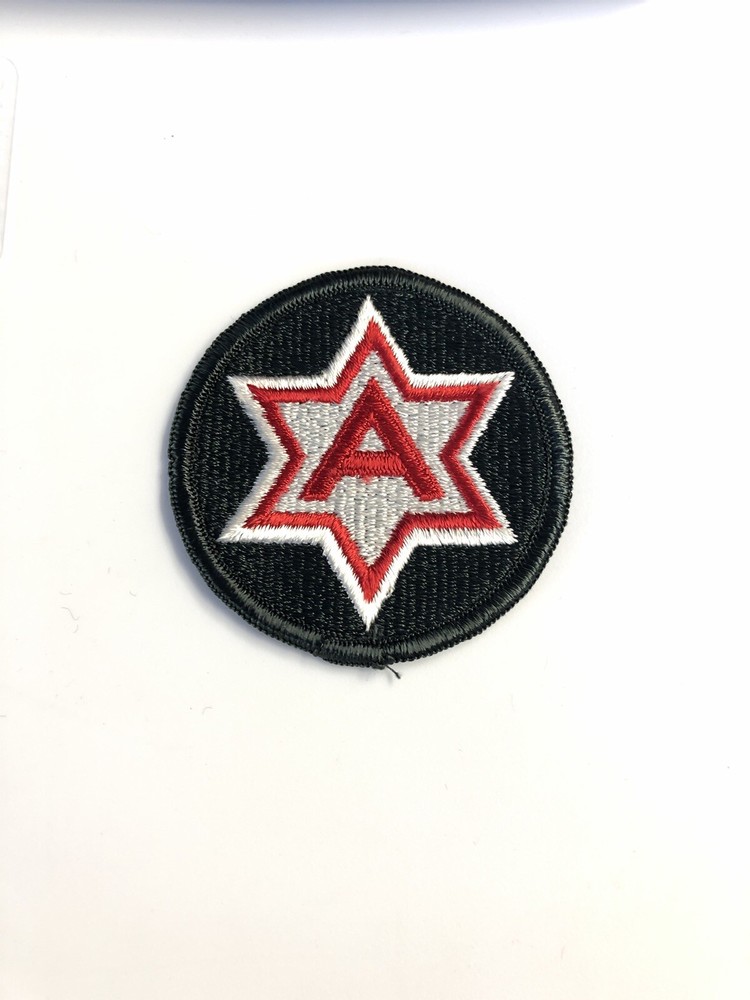 6th / Sixth  Army (AG) U.S. Army Shoulder Patch Insignia