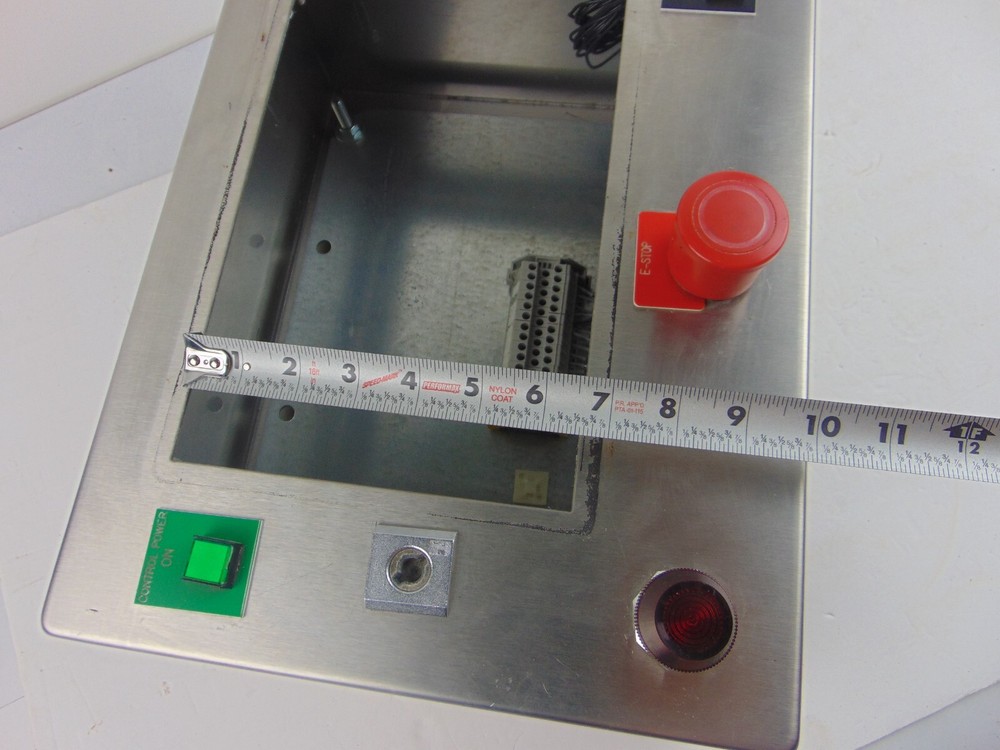 Rittal AE1004 Stainless Steel Panel View No Key