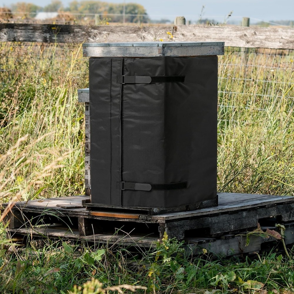 Bee Hive Wrap For 10 & 8 Frame Beehives, 2 Deep Boxes & 2 Medium Box Adjustable