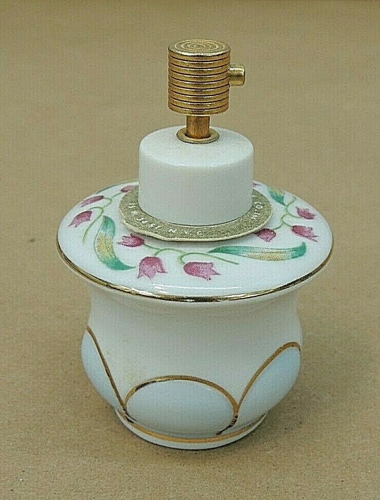 HANDPAINTED PERFUME ATOMIZER, IRVING W. RICE & CO