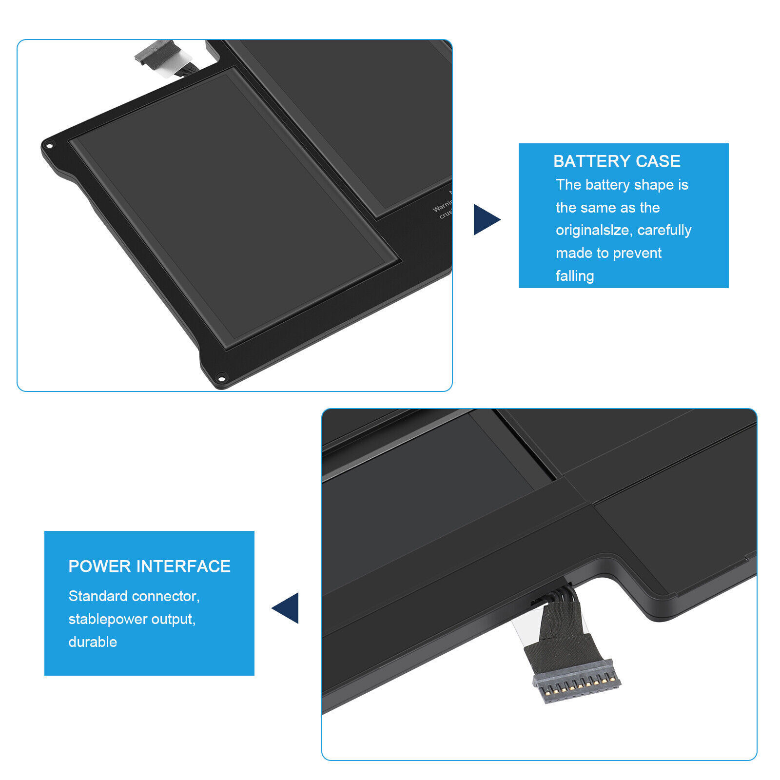 Lot 50x A1496 A1466 Battery For MacBook Air 13' A1369 A1405 A1377 2013 2014 2015