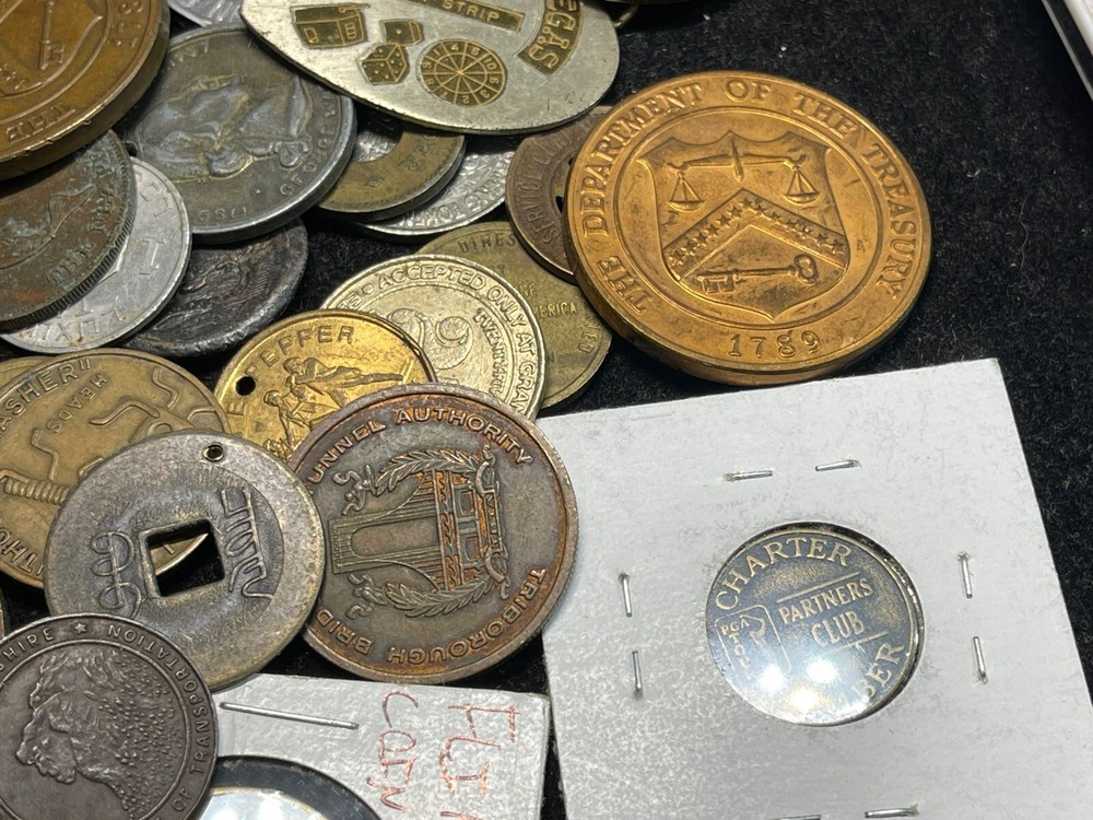 Assorted World Foreign Token Medal Lot