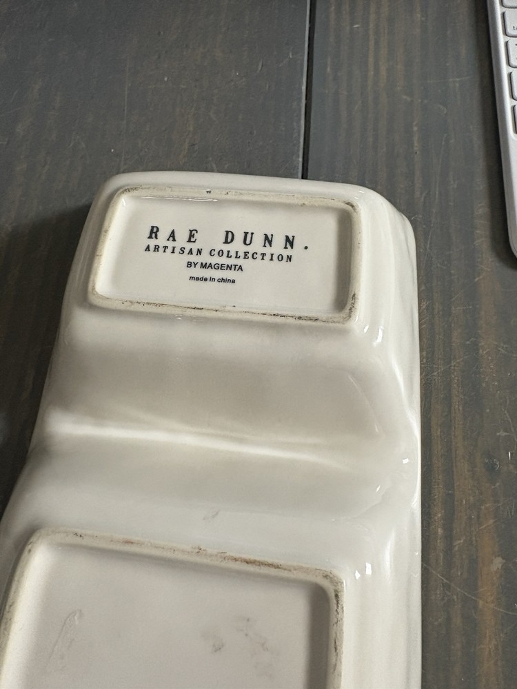 Rae Dunn 2 Section Sewing Caddy