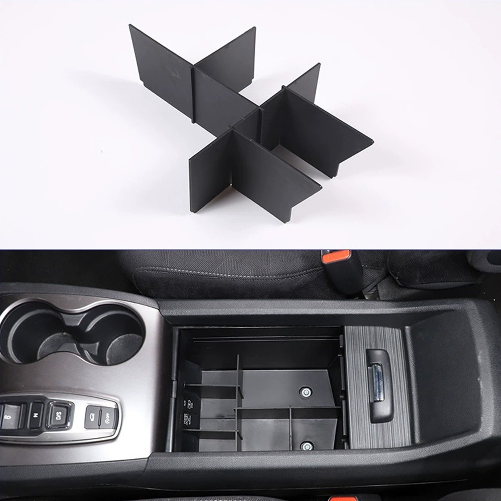 For Honda Pilot 2016-2022 Black Center Console Organizer Tray Insert Storage Box