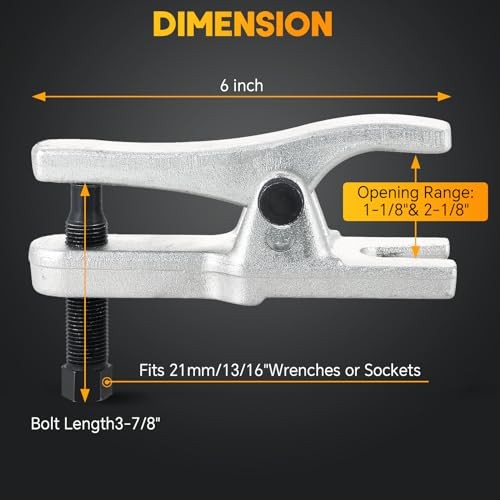 Ball Joint Separator | Universal Ball Joint Removal Tool for Separating Arms,