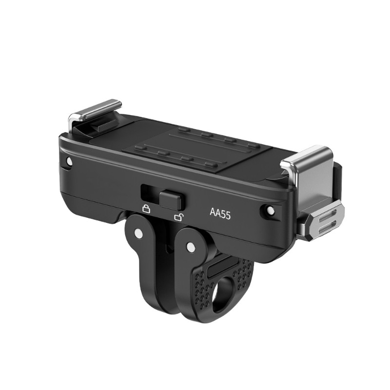 Quick Release Metal Mount For Action Camera With Lock Button And