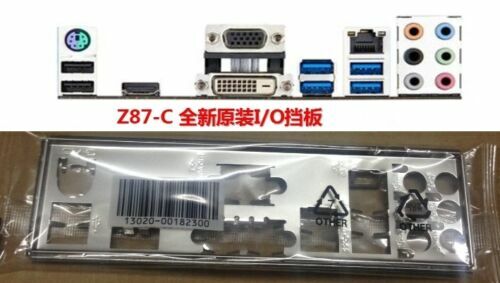 IPCS  I/O Shield  For   BRACKET Z87-C motherboard