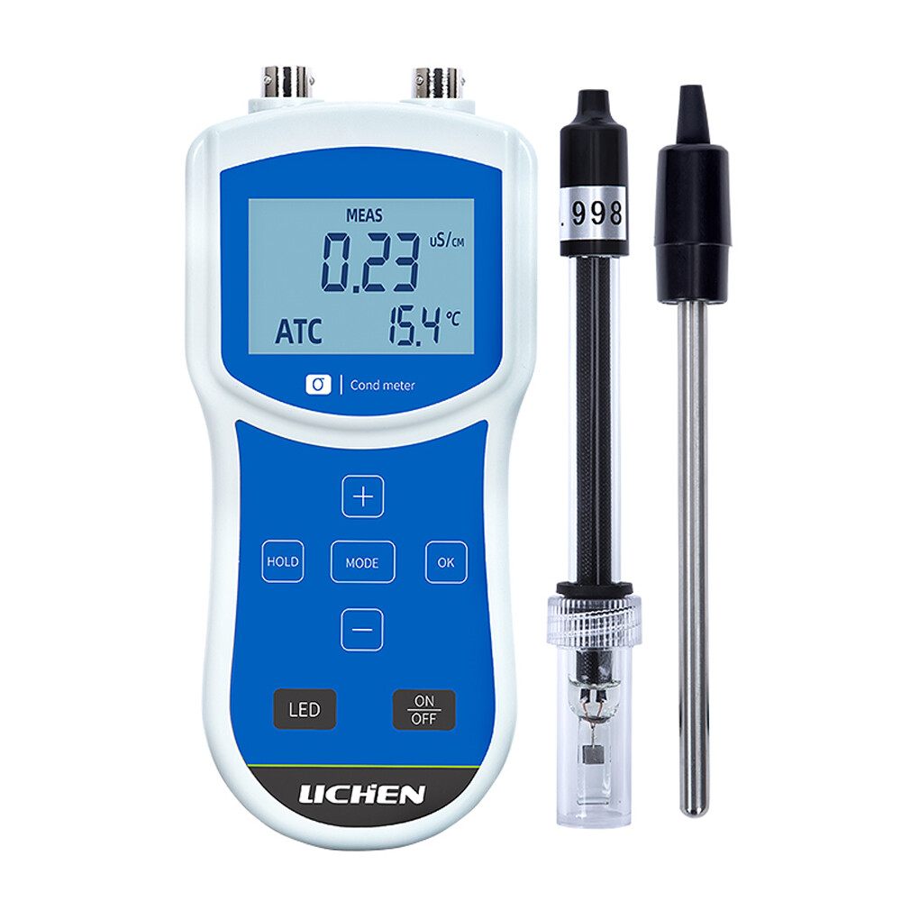 Portable Digital Display Conductivity Meter Water Quality Tester Analyzer