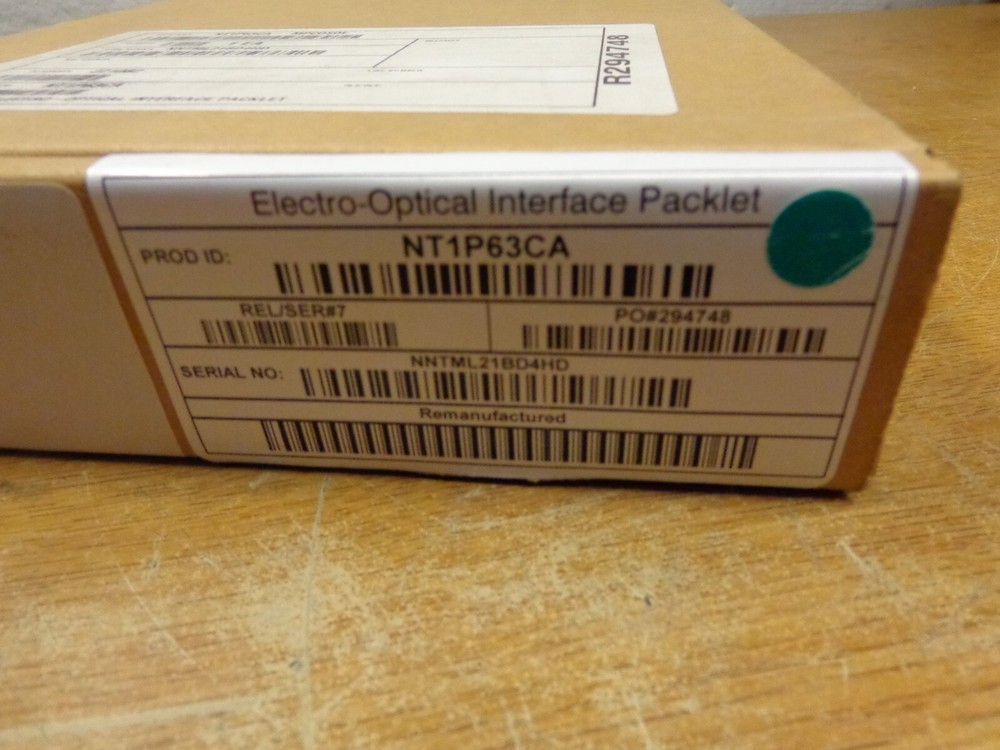 NEW (open box) Nortel NT1P63CA Electro Optical Interface Pack