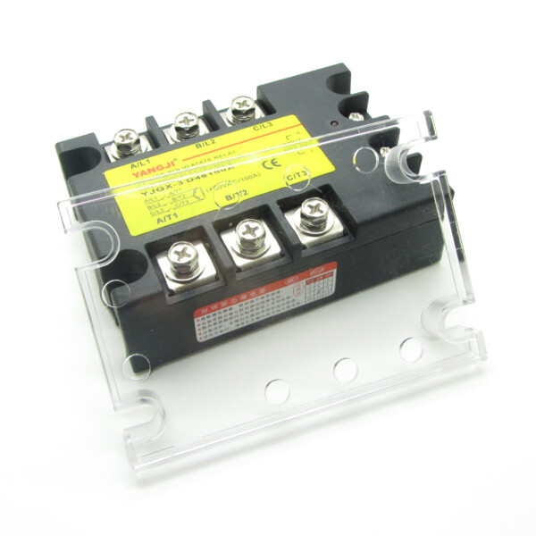 40A 3 Phase SSR Solid State Relay DC Control AC In DC3-32V Out AC24-480V D4840A