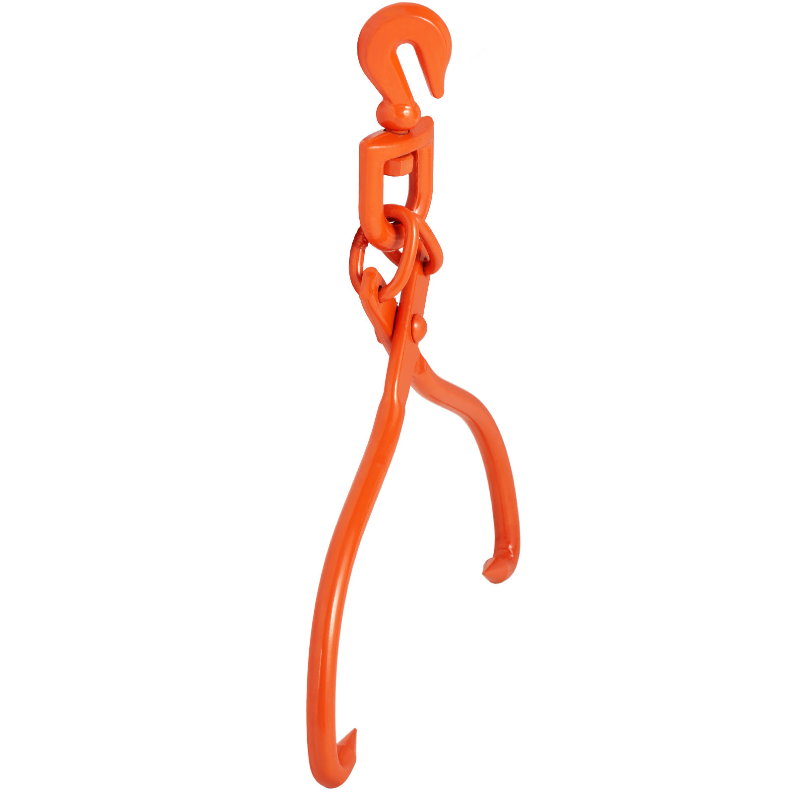 VEVOR Log Skidding Tongs 18 inch 2 Claw Log Lifting Tongs Heavy Duty Rotating