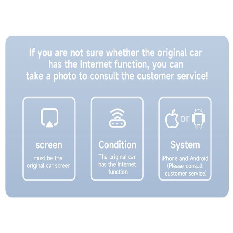 USB Wireless CarPlay Adapter For Apple iPhone Wireless Android Auto Dongle 5G/US