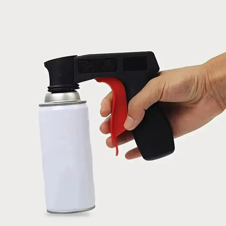 1 pc Portable Reusable Spray Paint Handle Universal Handheld Spray Gun