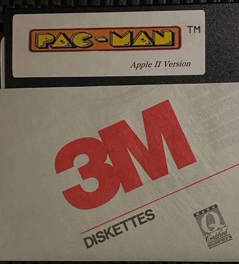 VINTAGE SOFTWARE | PAC-MAN | APPLE II