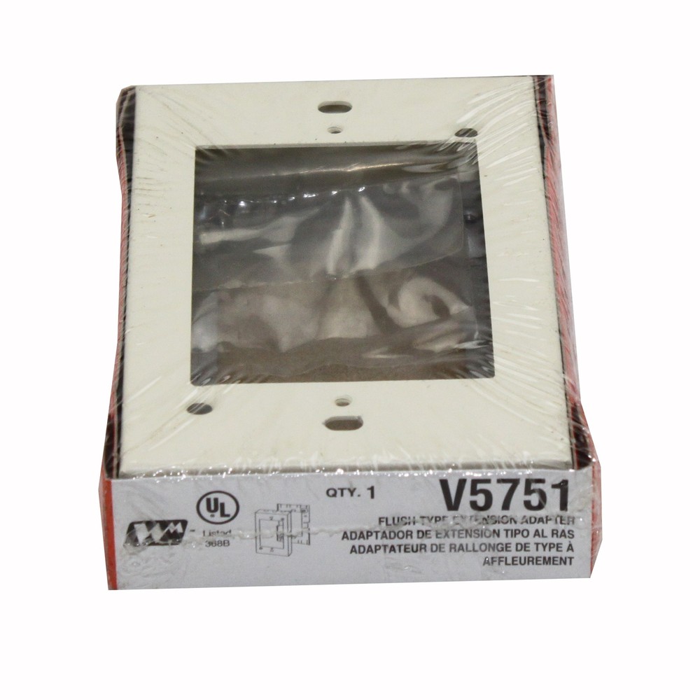 WIREMOLD LEGRAND V5751 FLUSH MOUNT EXTENSION ADAPTER