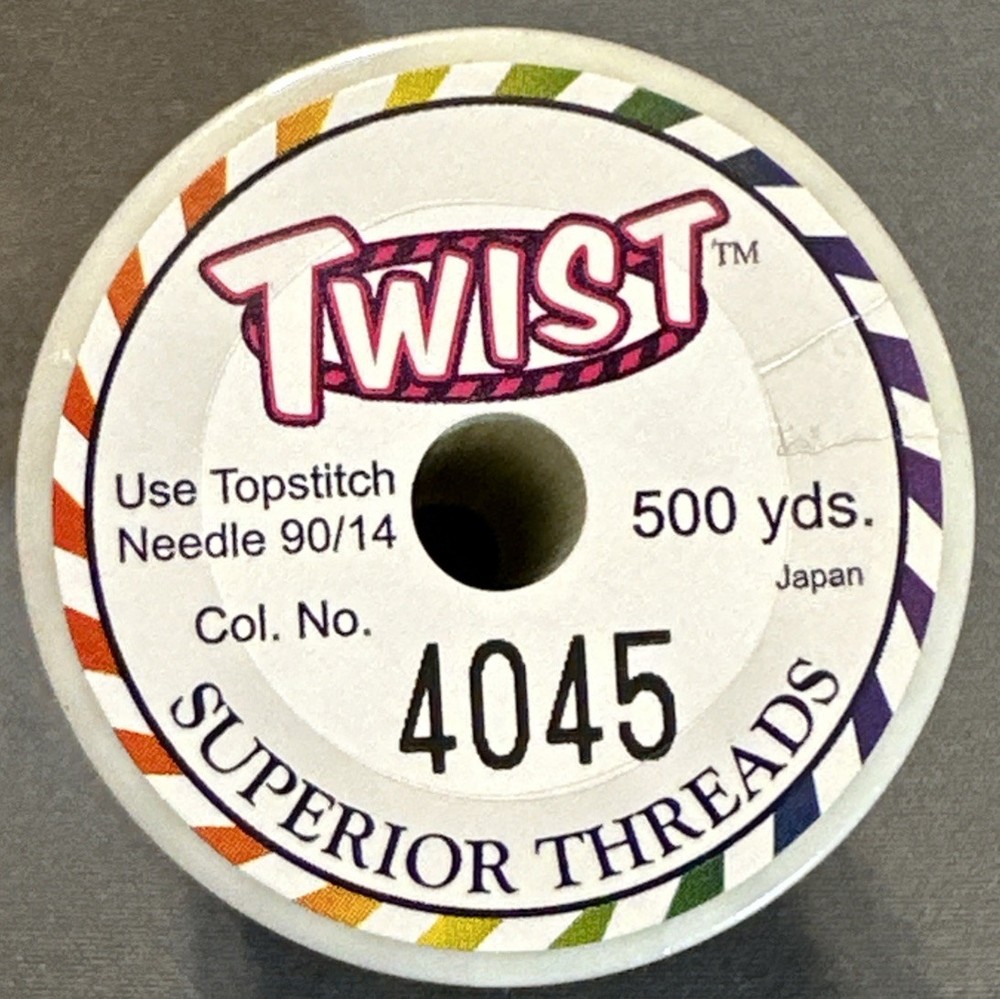 Superior Threads, Twist #4045 Purple - 500 Yds #40 HTT Polyester Thread Spool