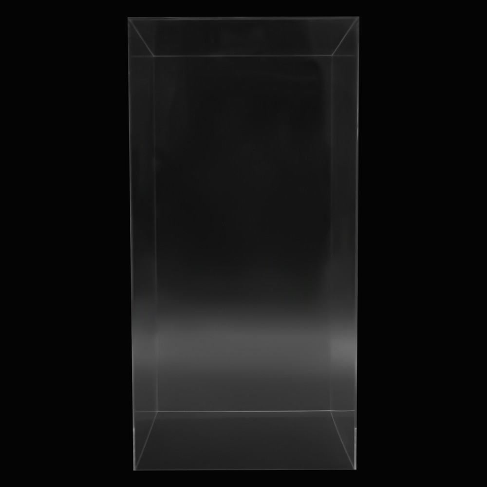 24" Large Acrylic Display Case Dustproof Clear Box Action Figures Case Organizer