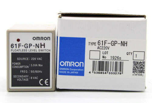 Floatless Level Switch 61F-GP-NH 220 VAC New In Box #