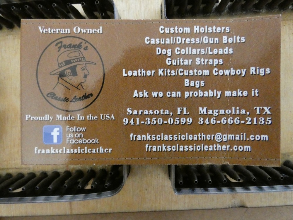 Leather Spring Clip wallet Kit-HAND STITCH