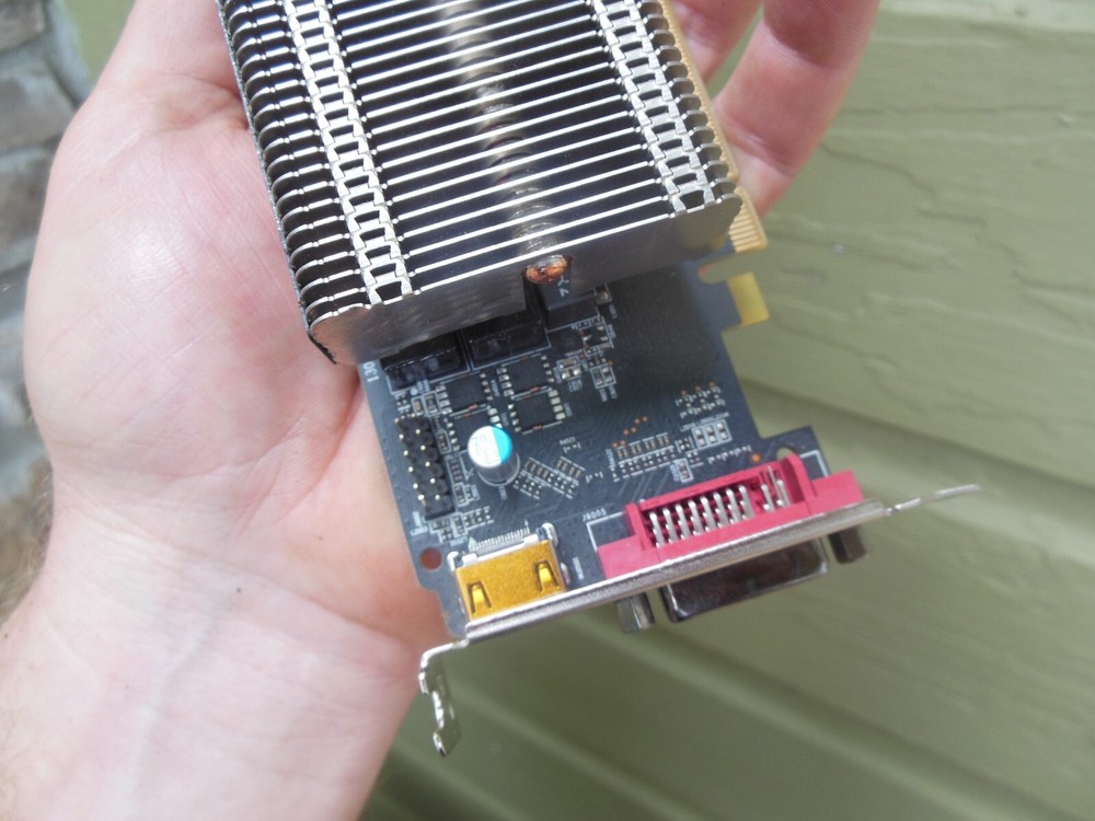 Advanced Micro Devices C552 Radeon XFX Graphics Card Working Model