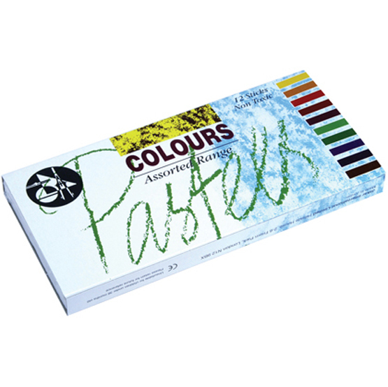 Jakar - 12 Pastel Stick Set - Assorted Colours
