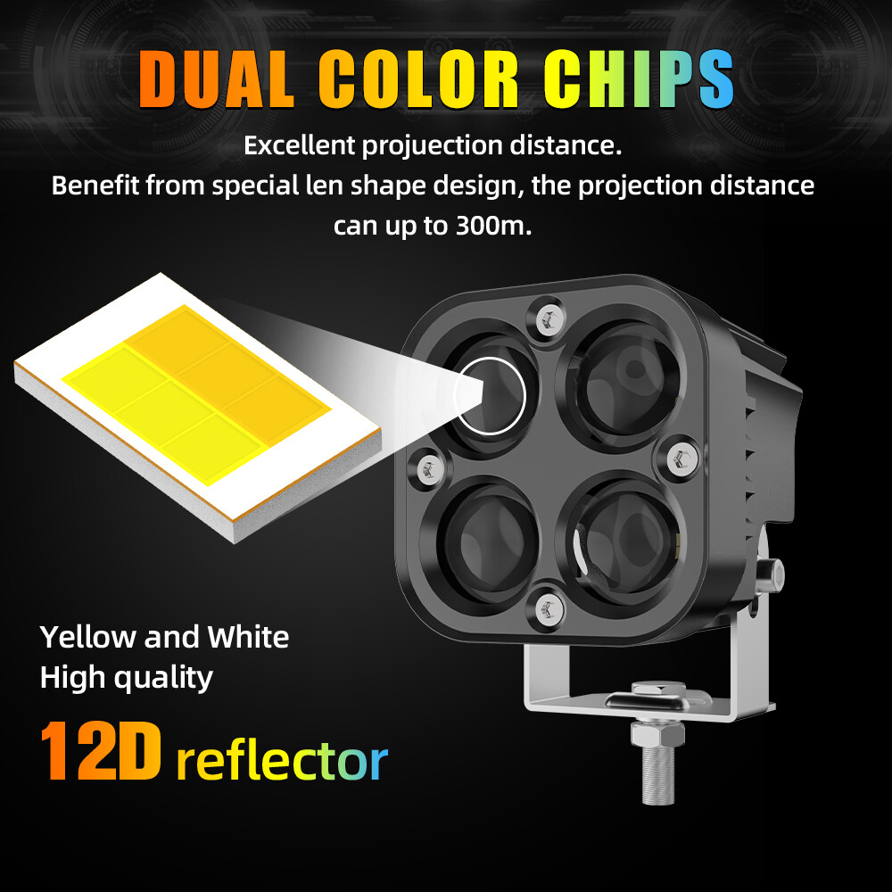 Fit Kawasaki Teryx4 800 750 52" Straight LED Light Bar +3" work light Wire Kit