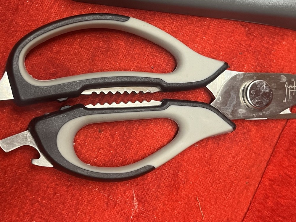 PROFESSIONAL MESSERSTAHL KITCHEN SCISSORS SHEARS w/ PLASTIC SHEATH (K11)