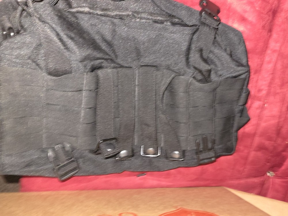 Large Black MOLLE Accessory Pouch