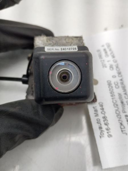 10-15 TOYOTA PRIUS REAR VIEW DECKLID MOUNTED CAMERA
