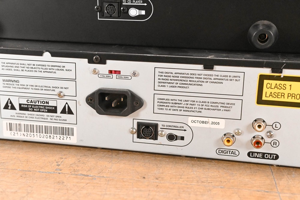 Numark CDN25 Professional Dual CD Player with Controller CG01UAC