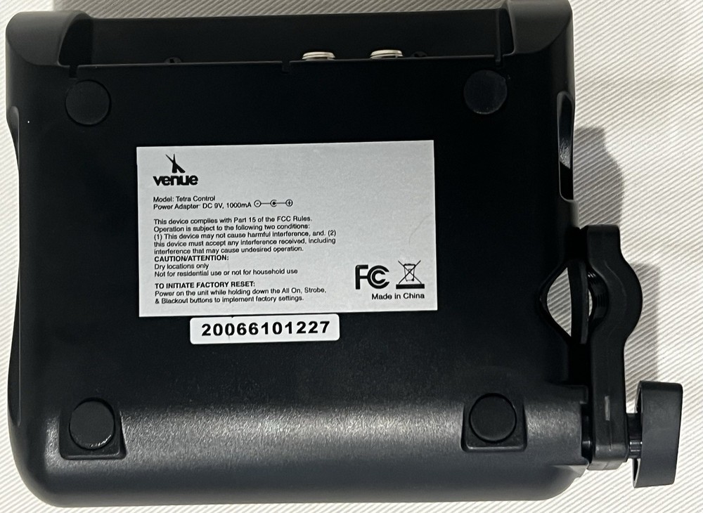 Venue Tetra Control Intuitive DMX Controller - New No Box