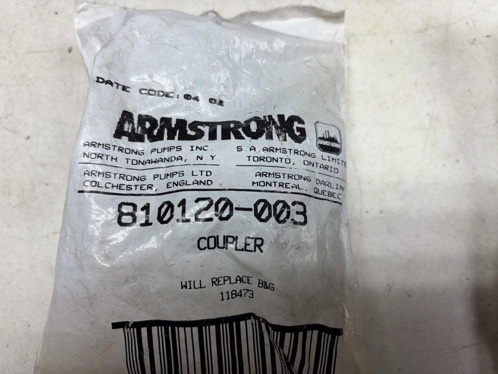 ARMSTRONG 810120-003 COUPLER