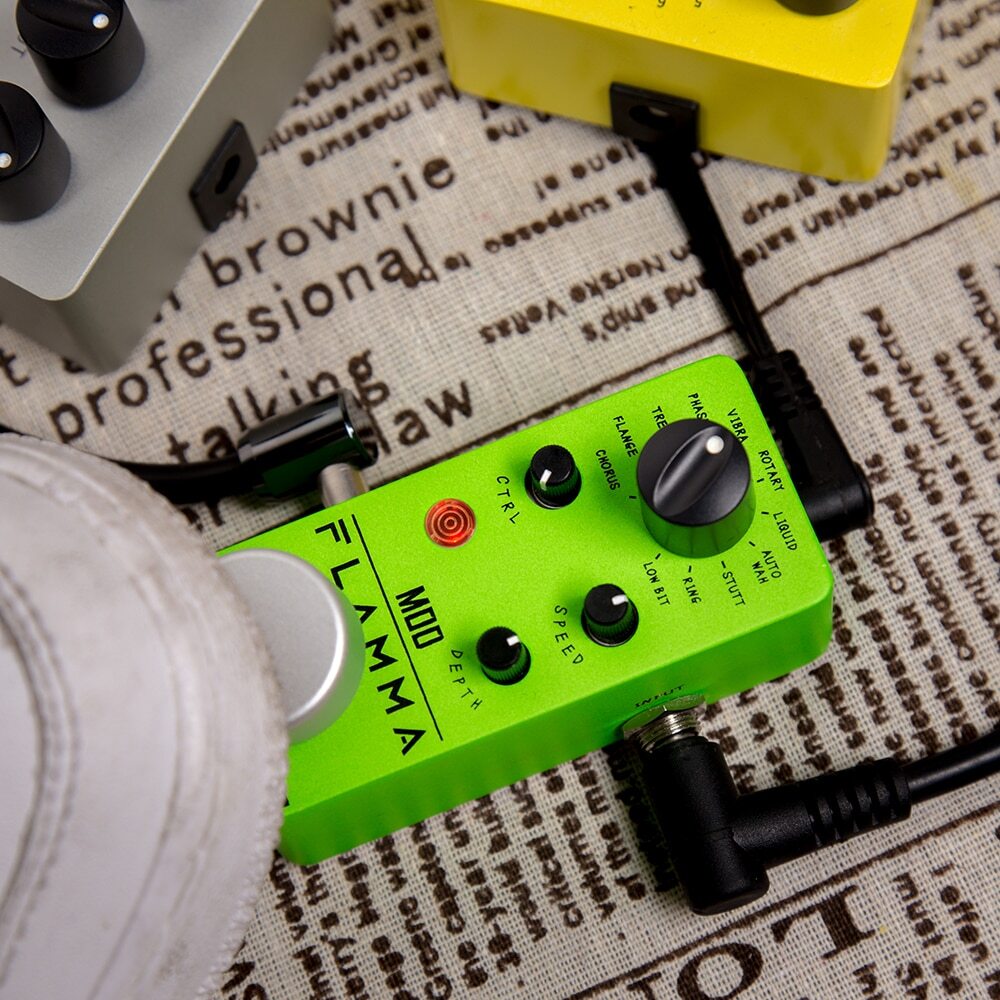 FC05 modulation guitar multi-effects pedal 11 modes chorus flanger phaser