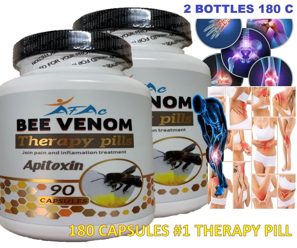 2 Bio Bee Therapy Venom Extract anti-inflammatory Miracle Arthritis support