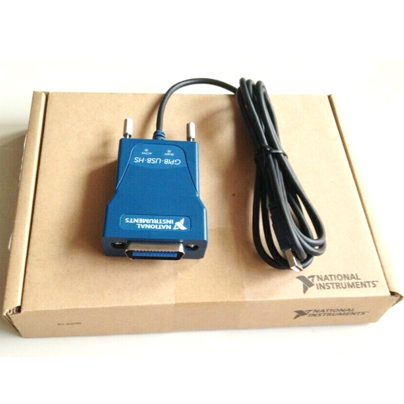 Interface Adapter National Instrumens NI GPIB-USB-HS Controller IEEE 488 Cable