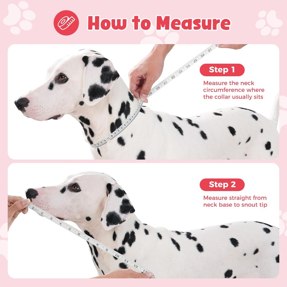 Dog Cone Alternative, Adjustable Soft Comfy Foldable Cones for Medium Large D...