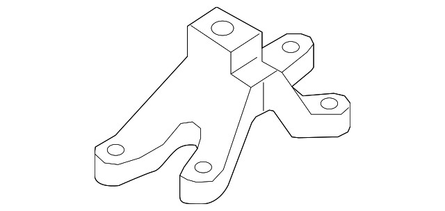 Genuine Ford Automatic Transmission Mount Bracket BB5Z6031A