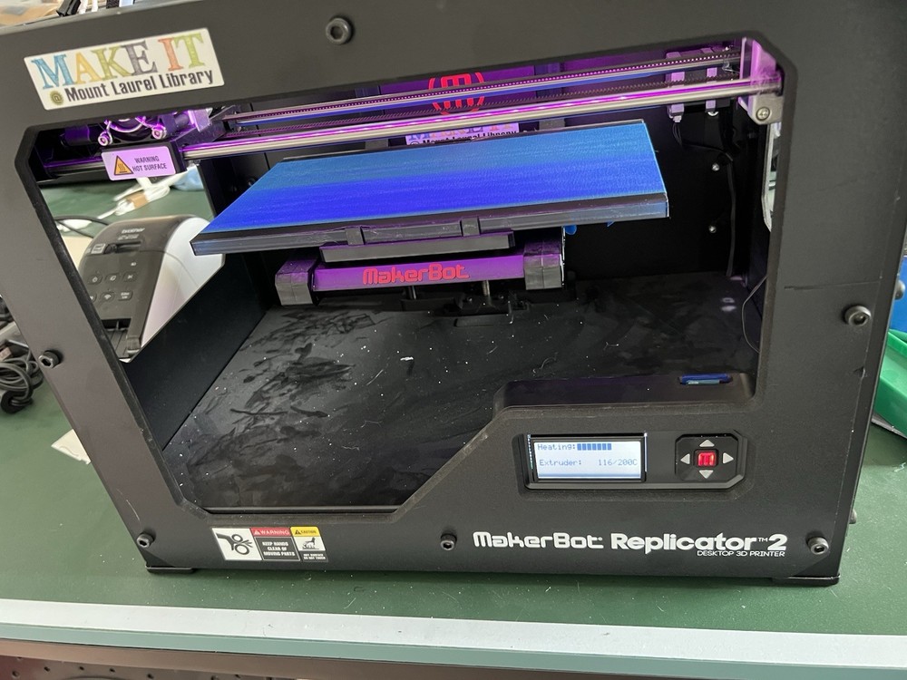 Makerbot Replicator 2 3D Printer W/ AC Adapter