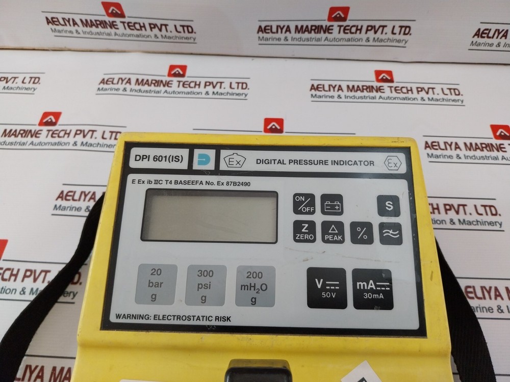 PRINT DPI 601 (IS) Digital Pressure Indicator (Not Working)