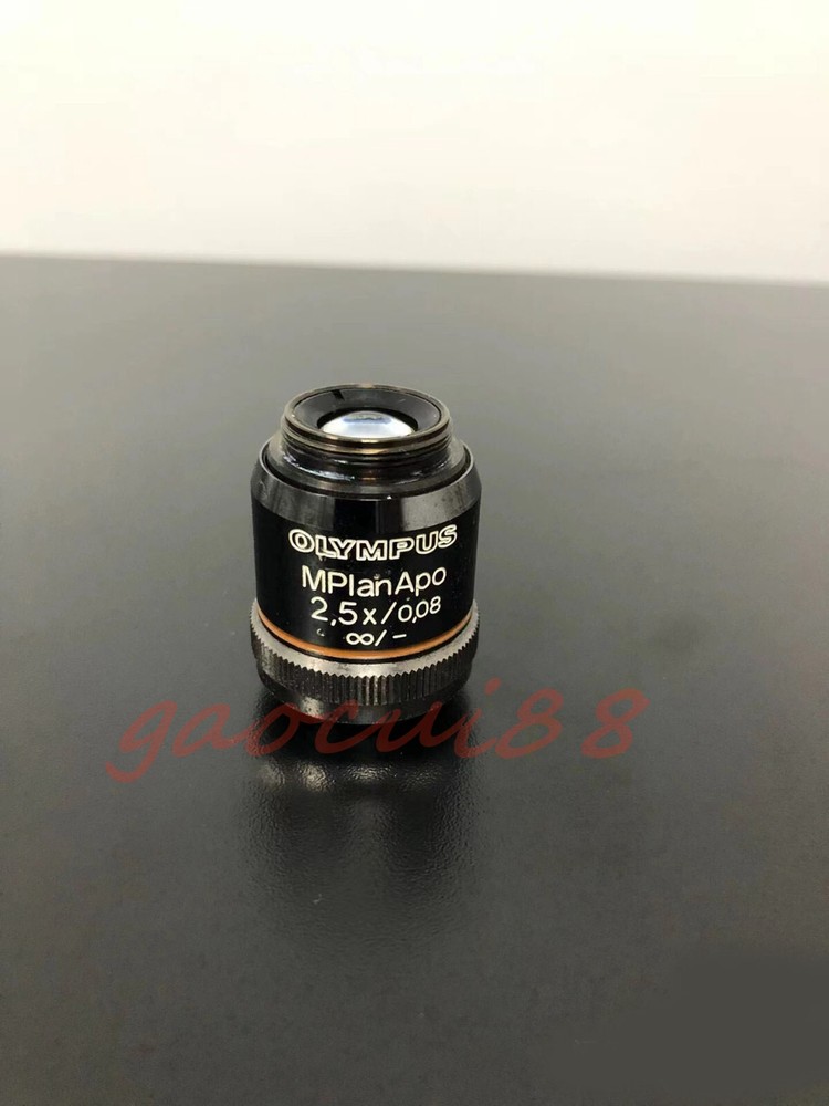 1PC OLYMPUS MPlanApo 2.5X/0.08 ∞/- Microscope Objective Lens USED #sa