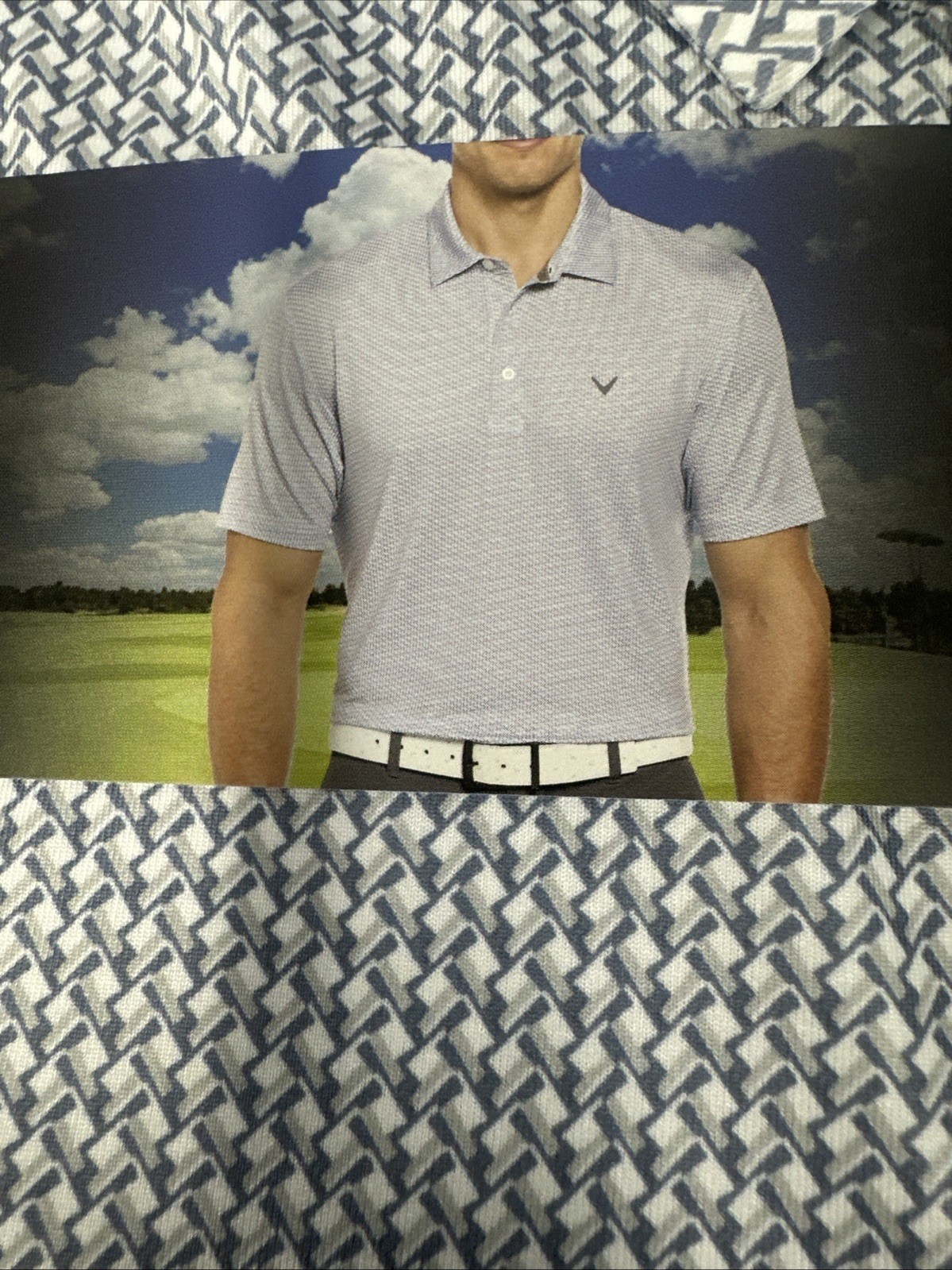 Callaway Men's Performance Golf Polo Moisture Wicking XXL White